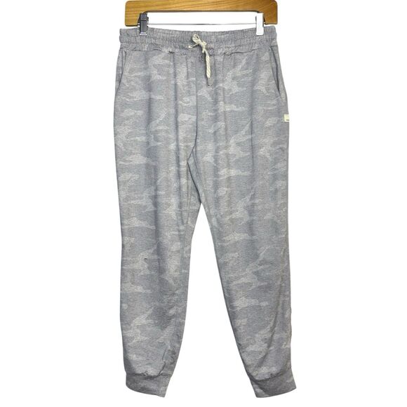 Vuori Performance Jogger Womens Size Small Gray Camo Yoga Drawstring VW303 - Picture 1 of 7